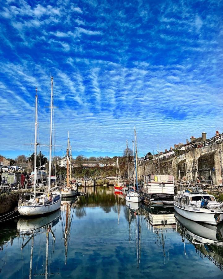 Stunning Yacht Sea Lion In Charlestown Harbour, Cornwall Hotel Exterior foto